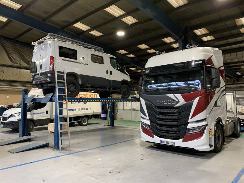 maintenance poids lourds à Metz