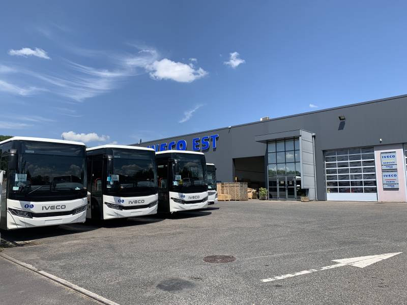 réception atelier entretien bus IVECO à Nancy