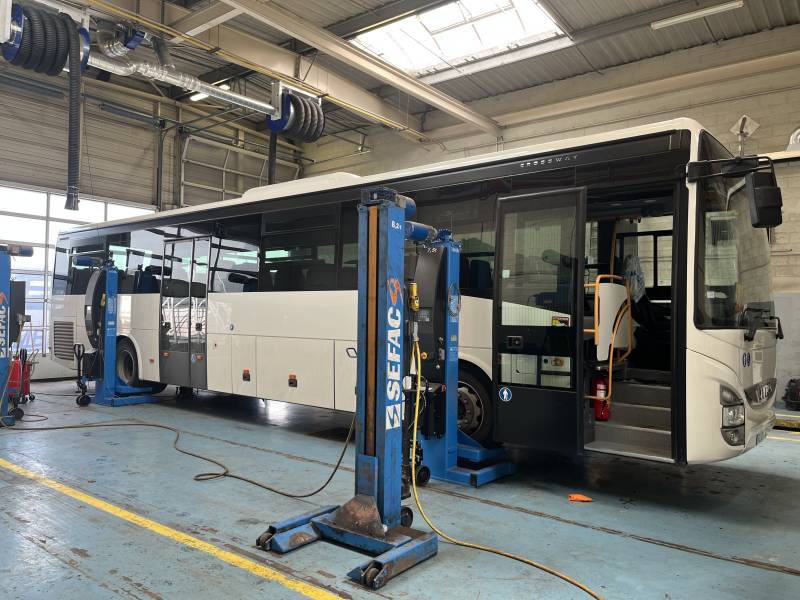 Atelier Hauconcourt réparation ventilation bus