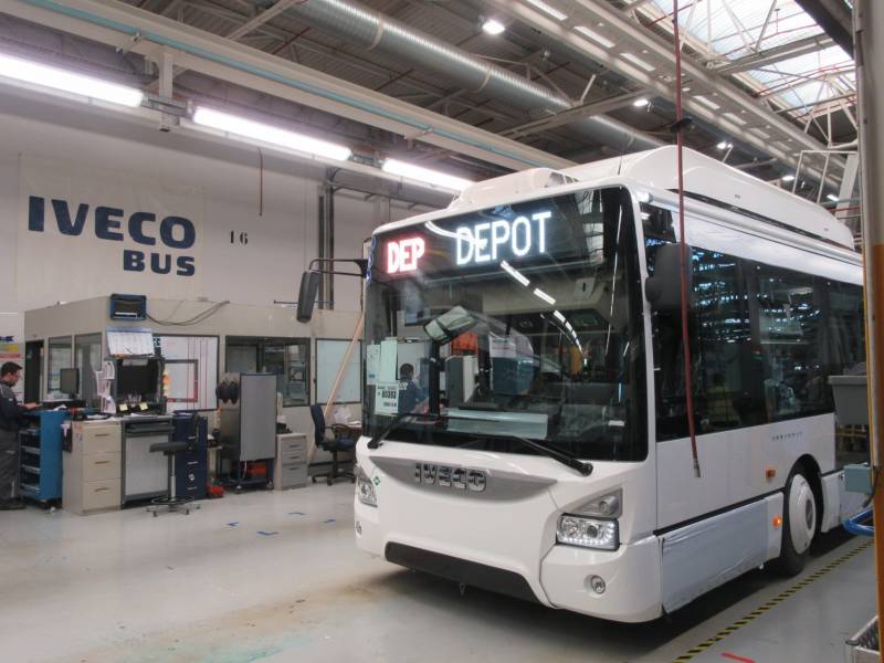 contrôle rampe PMR bus IVECO à Metz