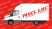 Flotte d'utilitaires disponibles chez Pixel Loc à Metz